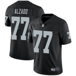 Men's Men's Las Vegas Raiders #77 Lyle Alzado Black NFL Vapor Untouchable Limited Stitched Jersey Men's Men's Las Vegas Raiders #77 Lyle Alzado Black NFL Vapor Untouchable Limited Stitched Jersey